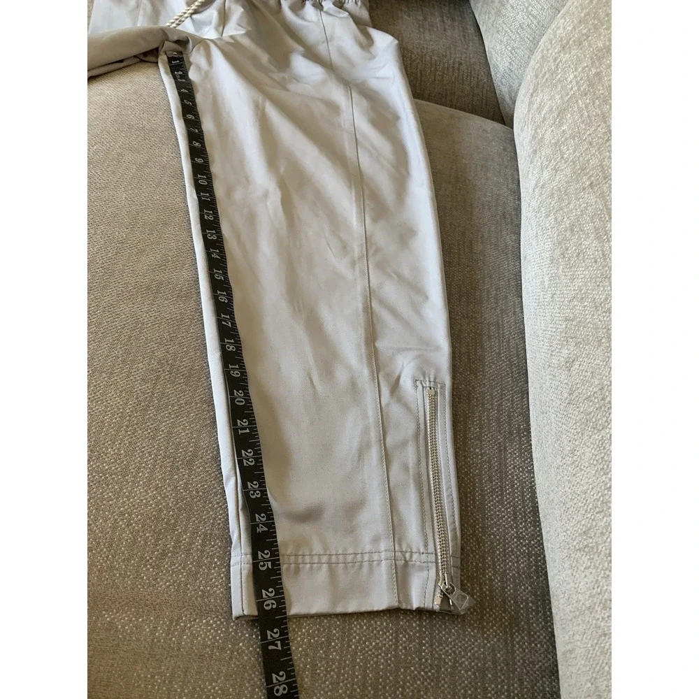 Varley Eastwood Cargo Pants Griffin Gray Sz L Athleisure Performance Active